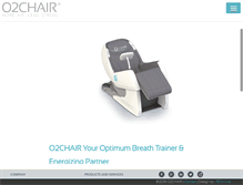 Tablet Screenshot of o2chair.com